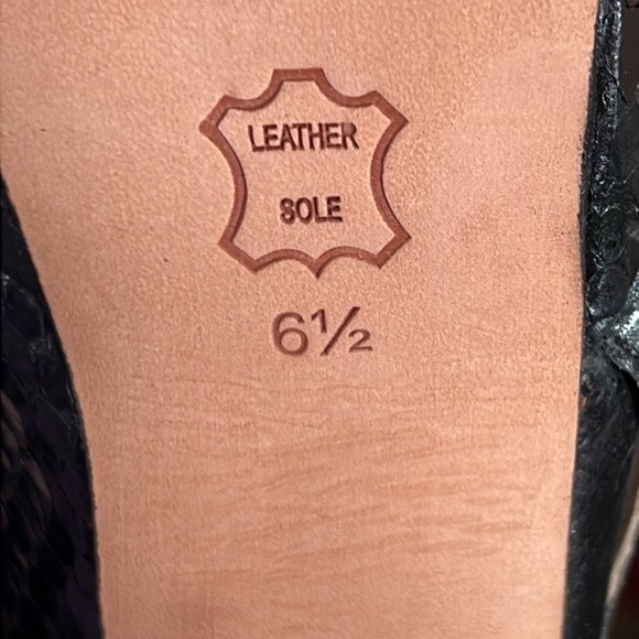 NWOT ALEXANDRE BIRMAN | Python and Suede Platform Stiletto Shoes | Size 6.5 - Picture 10 of 13